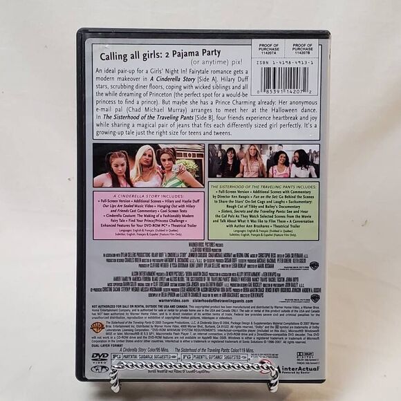 Cinderella Story / Sisterhood Of The Traveling Pants [DVD] - Picture 3 of 5